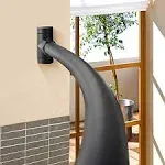 PrettyHome Adjustable Arched Curved Shower Curtain Rod