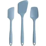 GIR: Get It Right - 3 Piece Silicone Utensil Set - Spatula, Flip & Spoonula - Non-stick - Heat Resistant - Dishwasher Safe - Kitchen Utensils - Baking Supplies - BPA & BPS Free - Slate