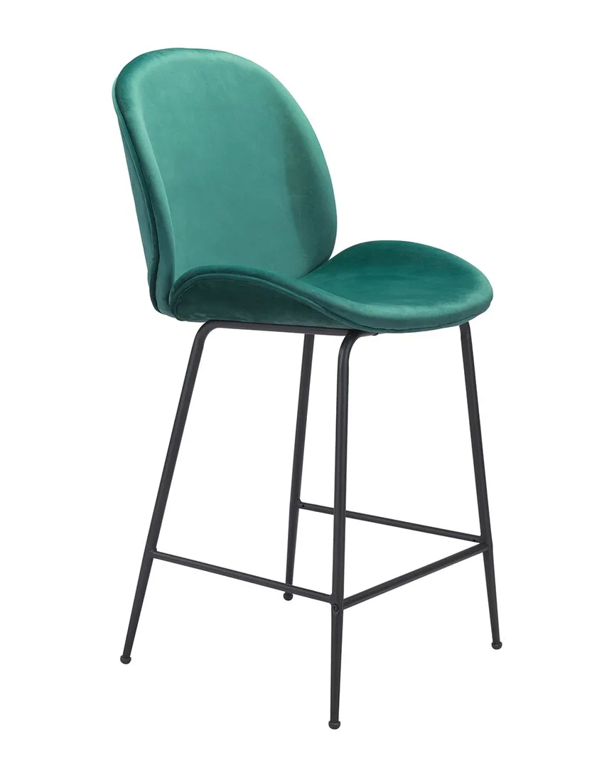 Miles Counter Chair In Green