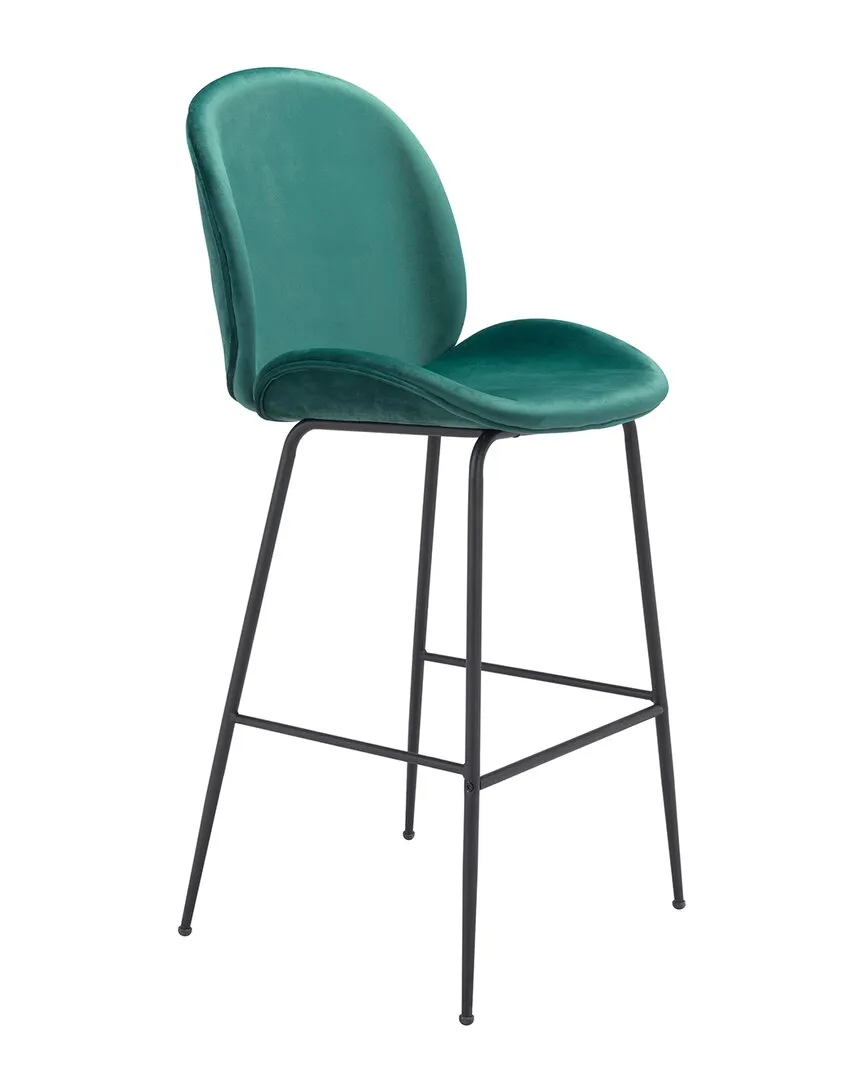 Miles Counter Chair In Green