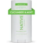 Native Sensitive Deodorant | Cucumber & Mint