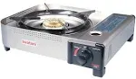 Iwatani 35FW Single-Burner Butane Portable Cooktop Indoor & Outdoor Cooking Stove Medium