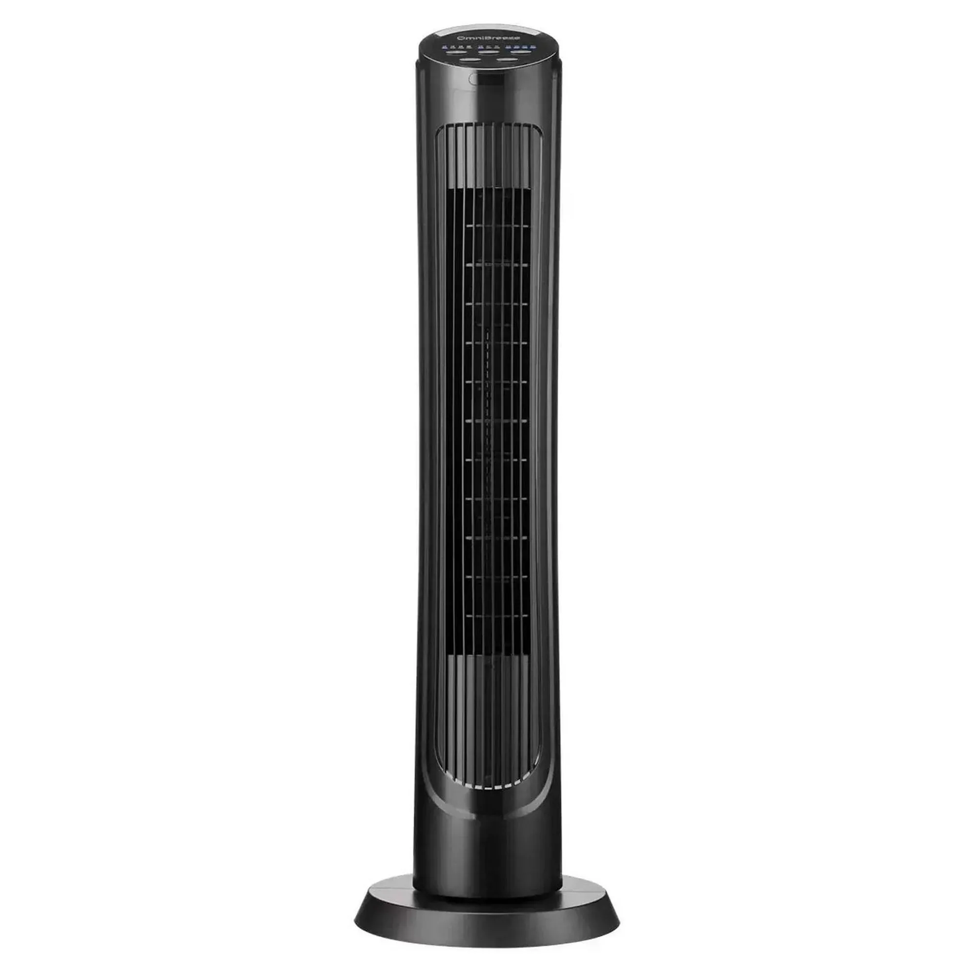 OmniBreeze, Oscillating Tower Fan w Multi Speed + Remote Control 