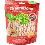 DreamBone Twist Sticks, Made With Real Chicken, Rawhide-Free Chews, 50 Count.