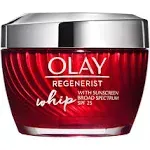 Olay Regenerist Whip Face Moisturizer Cream with Sunscreen SPF 25, 1.7 oz