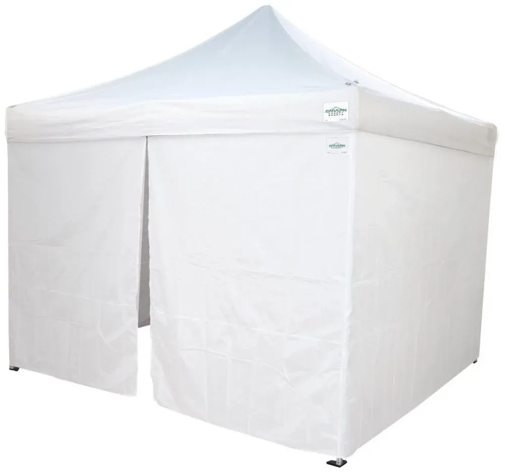 Caravan Canopy 10' x 10' Commercial Grade Canopy Sidewalls, White