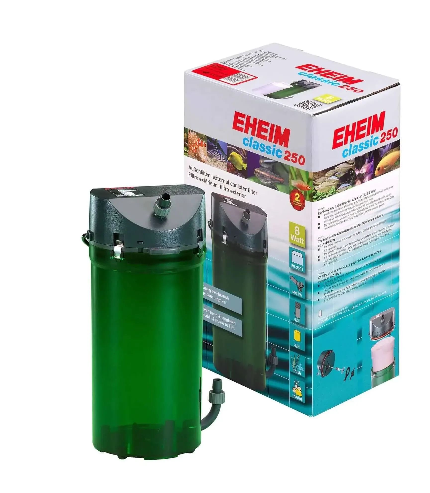 Eheim Classic External Canister Aquarium Filter