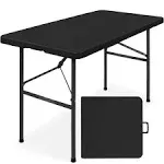 Best Choice Products 4Ft Plastic Folding Table