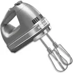 KitchenAid - 7-Speed Hand Mixer - Contour Silver