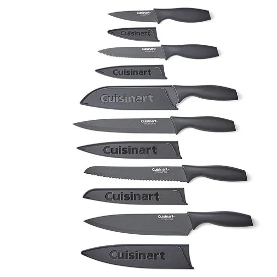 Cuisinart Advantage Matte Black 12-Pc. Knife Set