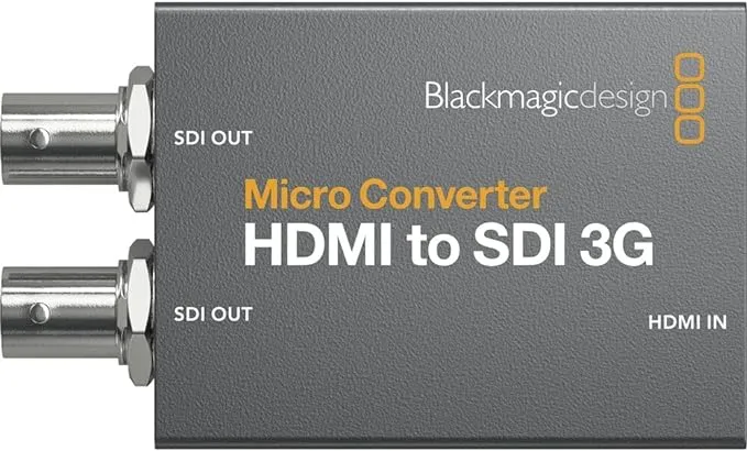 Blackmagic Design Micro Converter HDMI to SDI 3G PSU (BM-CONVCMIC/HS03G/WPSU)Blackmagic Design Micro Converter HDMI to SDI 3G P…