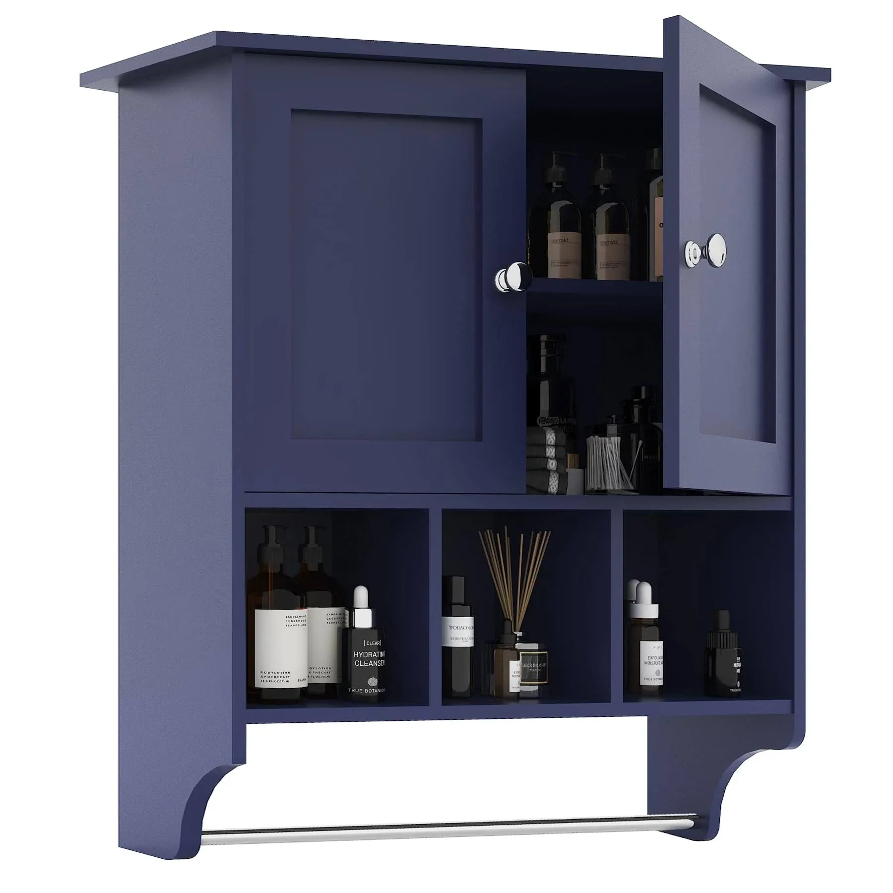 Palimder Medicine Cabinets, Space Saving Wall Cabinet with 2 Doors and Adjustable ...