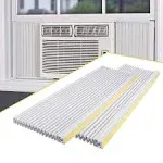 LBG Products Air Conditioner Side Panel Kit for Window AC Units, Fits Up to 17" H x 10" W,Double Layers Window AC Side Panels Kit for Window Air Conditioner Replacement Screen,2 Pack