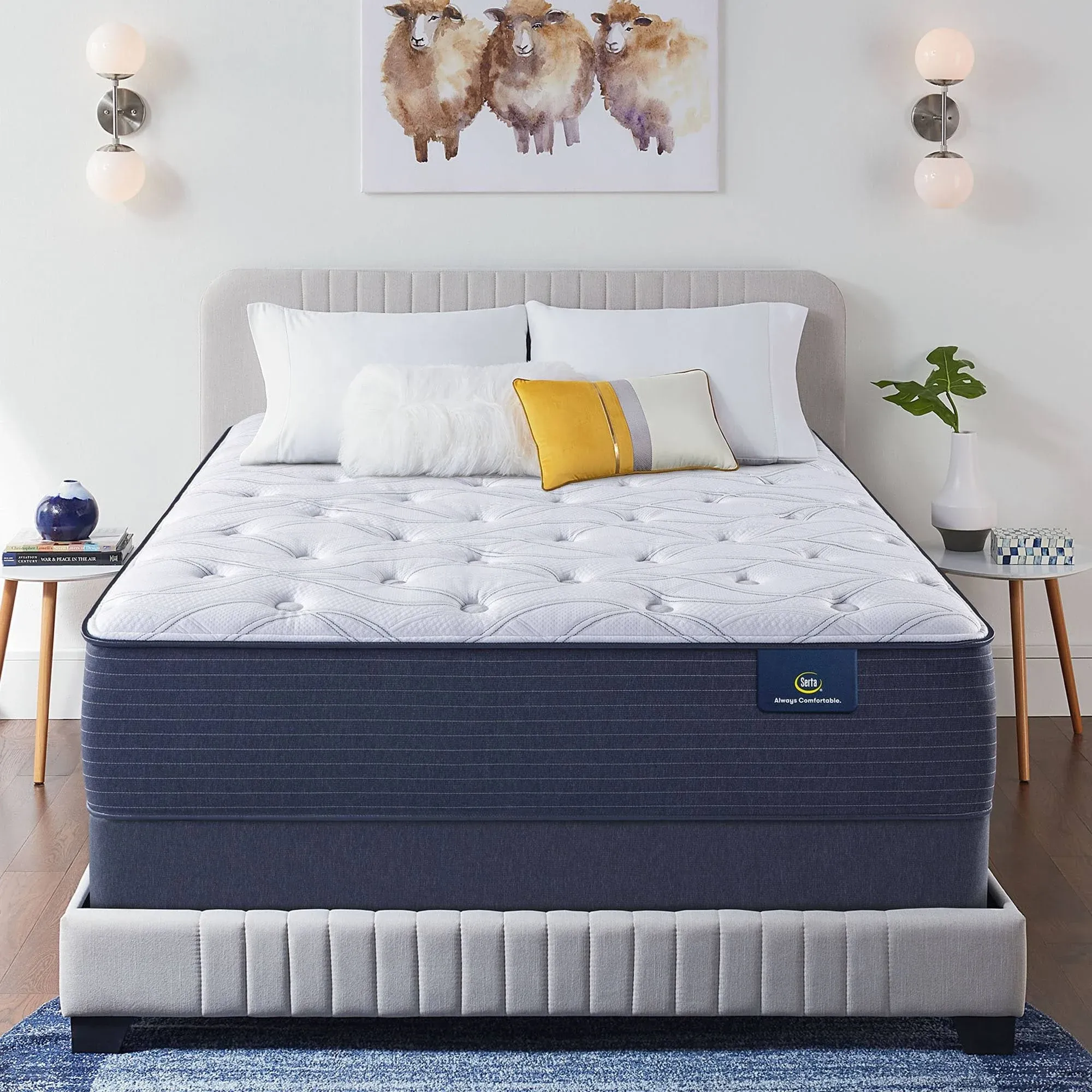 Serta Clarks Hill 14" Innerspring Plush Mattress - Full