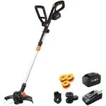 Worx GT Revolution 20V 12" String Trimmer Grass Trimmer/Edger/Mini-Mower, WG170.2