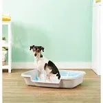 PuppyGoHere Dog Litter Box Recycled Gray Color: 24" x 20" x 5",