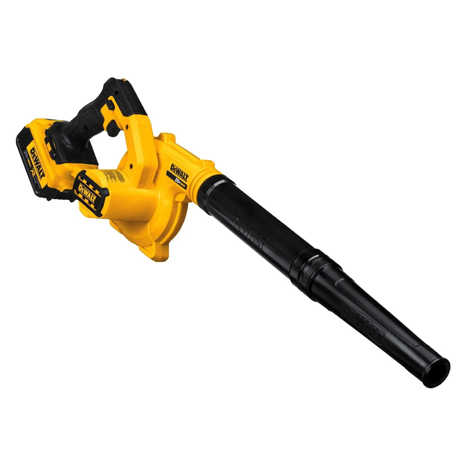 DeWalt DCE100M1 20V MAX 100CFM Variable Speed Trigger Compact Jobsite Blower Kit