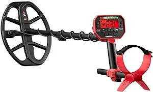 Minelab Vanquish 540 Multi-Frequency Pinpointing Metal Detector for Adults with Iron Bias & V12 12"x9" Double-D Waterproof Coil (4 Detect Modes, Wired Headphones & Rain Cover Included)