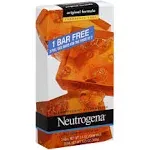 Neutrogena Facial Bar, Fragrance Free, Original Formula - 3 pack, 3.5 oz bars