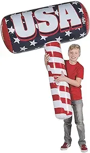 Inflatable Patriotic Hammer Toys Fourth of July