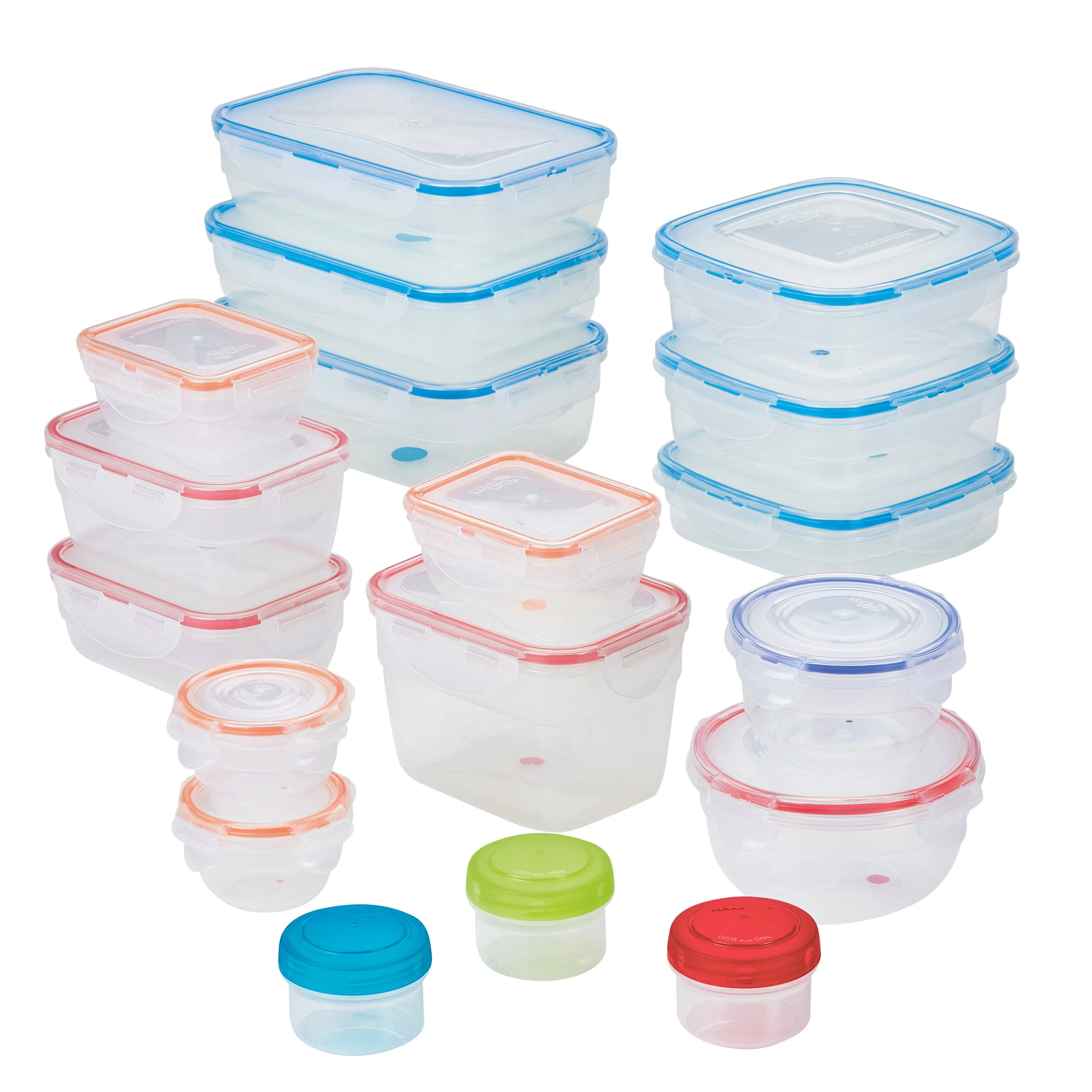 Easy Essentials 36-Piece Assorted Food Storage Container Set