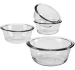 Anchor Hocking 6-Ounce Glass Custard Cups, Set of 4