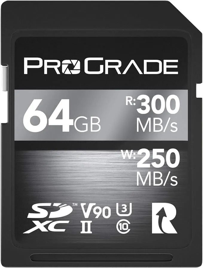 ProGrade Digital SDXC UHS-II Memory Card