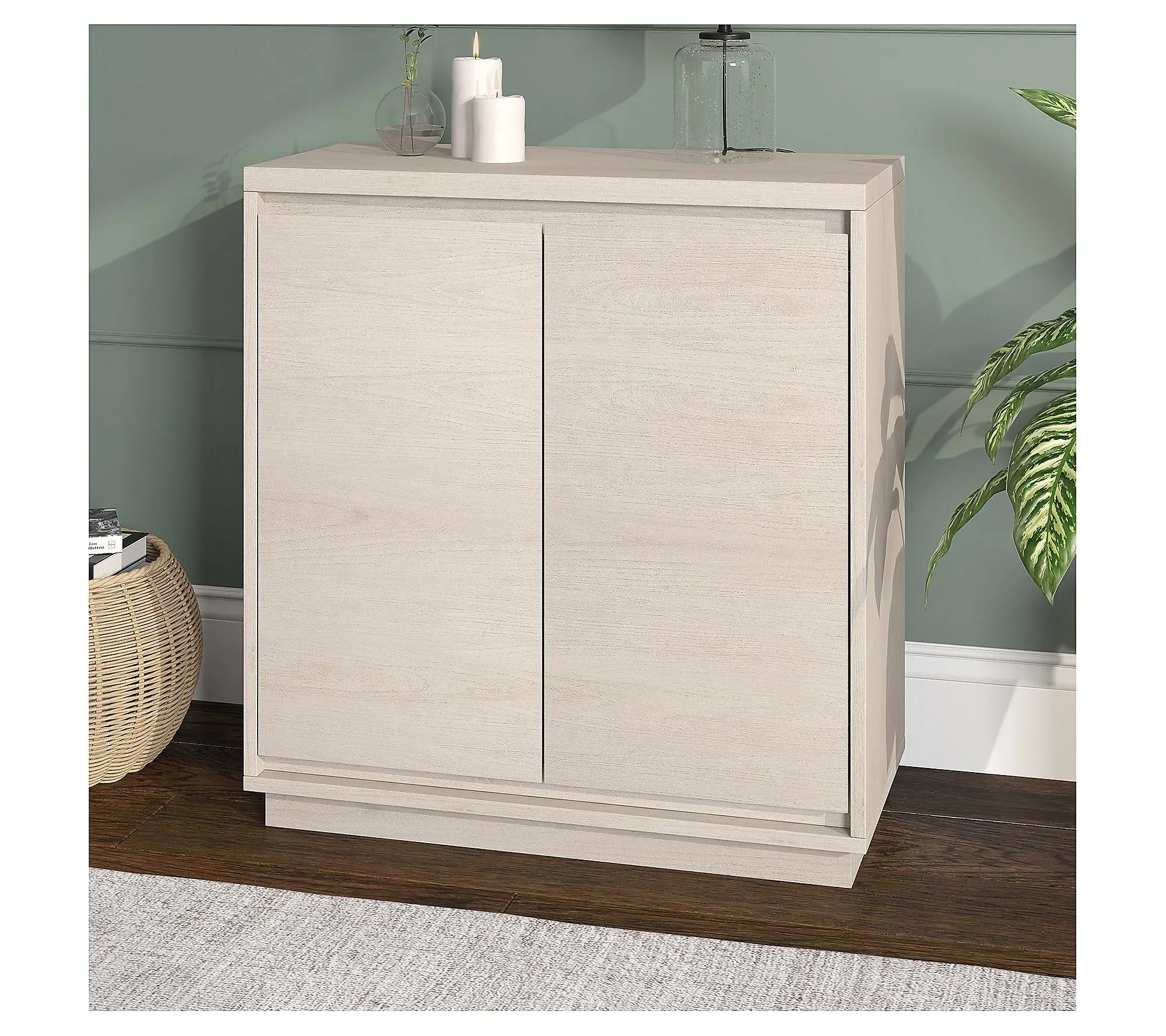 Evelyn&zoe Presque 30" Wide Rectangular Accent Cabinet