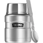 Thermos 16 oz. Stainless King Vacuum Insulated Stainless Steel Food Jar Blue