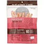 Earth Animal No-Hide Stix Long Lasting Natural Rawhide Alternative Salmon Recipe Chew Dog & Cat Treat Sticks