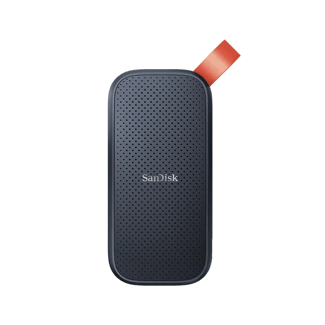 SanDisk 2TB Portable SSD, External Solid State Drive, 520 MB/s read speed - SDSSDE30-2T00-G25