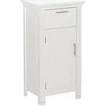 RiverRidge Home Somerset Single Door Floor Cabinet - White