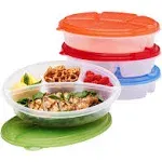 Bentgo EasyLunchboxes 4-Compartment Oval Lunch Boxes