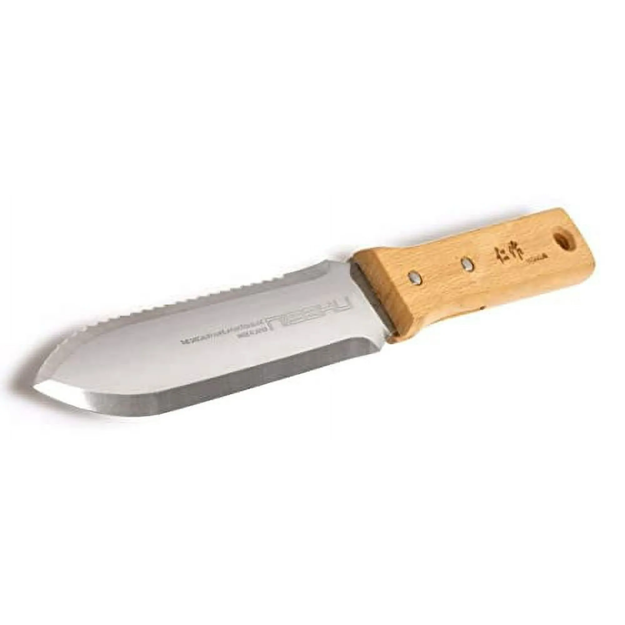 Nisaku NJP650 The Original Hori Hori Namibagata Japanese Stainless Steel Weeding Knife