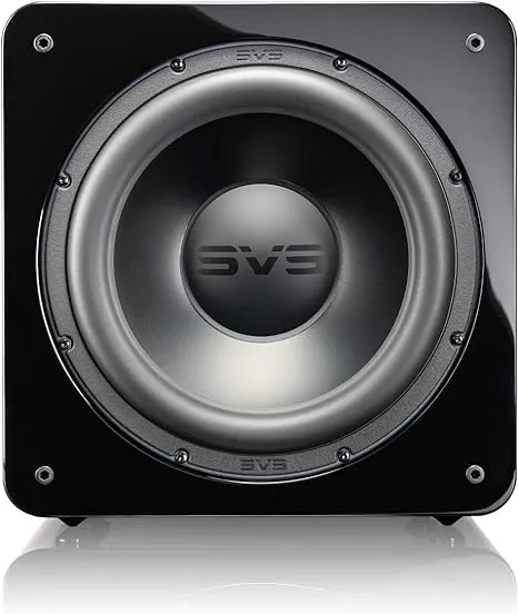 SVS - 12" 550W Powered Subwoofer - Gloss Piano Black