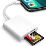 OyuIASle SD Card Reader for iPhone and iPad