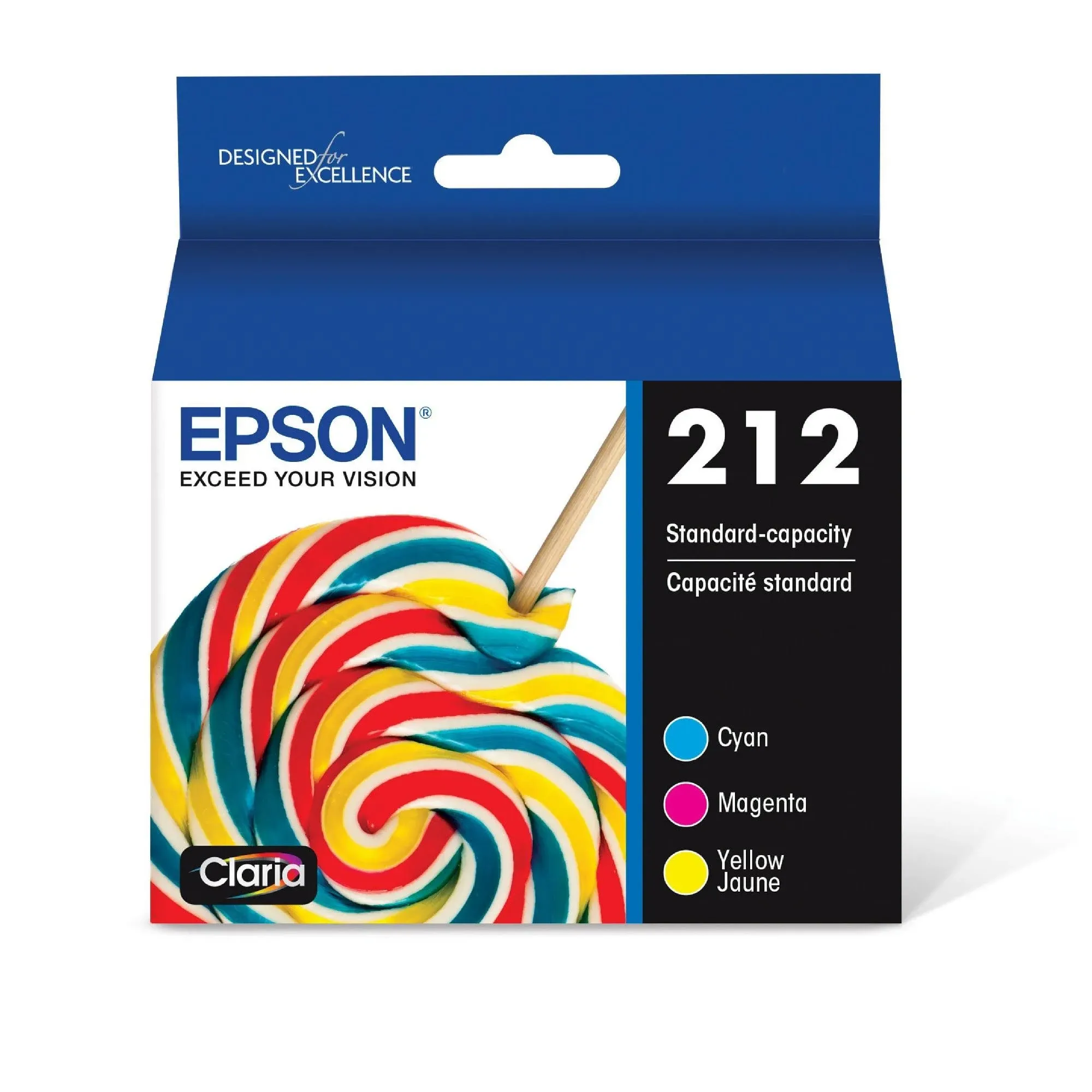 Epson 212 Color Ink Cartridge Combo Pack