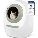 Casa Leo Leo's Loo Too - Smart Self-Cleaning Cat Litter Box, Green