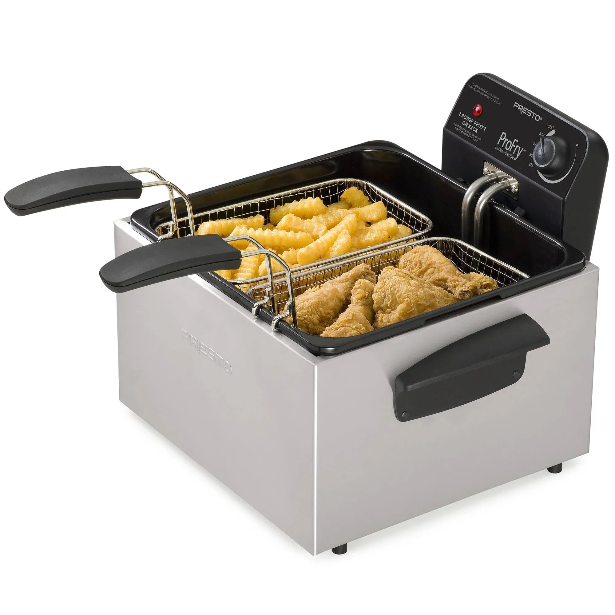 Presto Dual ProFry Immersion Element Deep Fryer