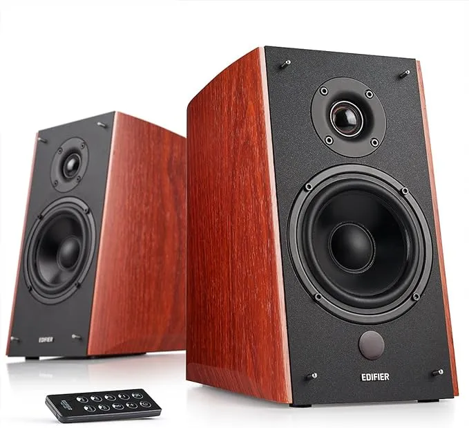 Edifier R2000DB Wood Powered Bluetooth Bookshelf Speakers