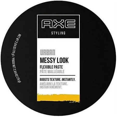 Axe Messy Look Hair Paste Flexible 2.64 oz (Pack of 4)