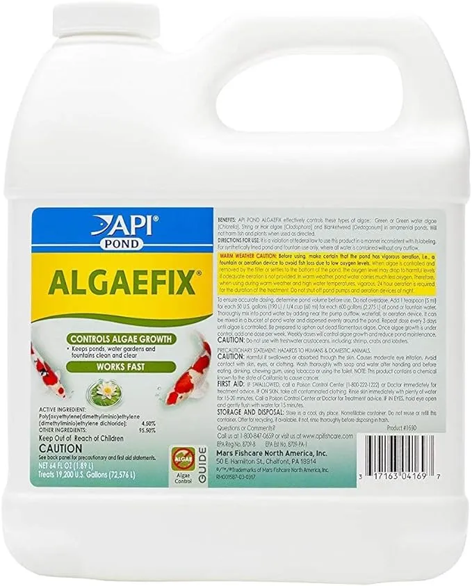 API POND ALGAEFIX Algae Control 64-Ounce Bottle (FF-169D)