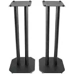 Vivo Premium Universal 25" Floor Speaker Stands for Surround Sound & Book Shelf