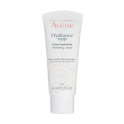 AVENE Hydrance Rich Hydrating Cream Face Moisturizer 40 ml/1.3 oz