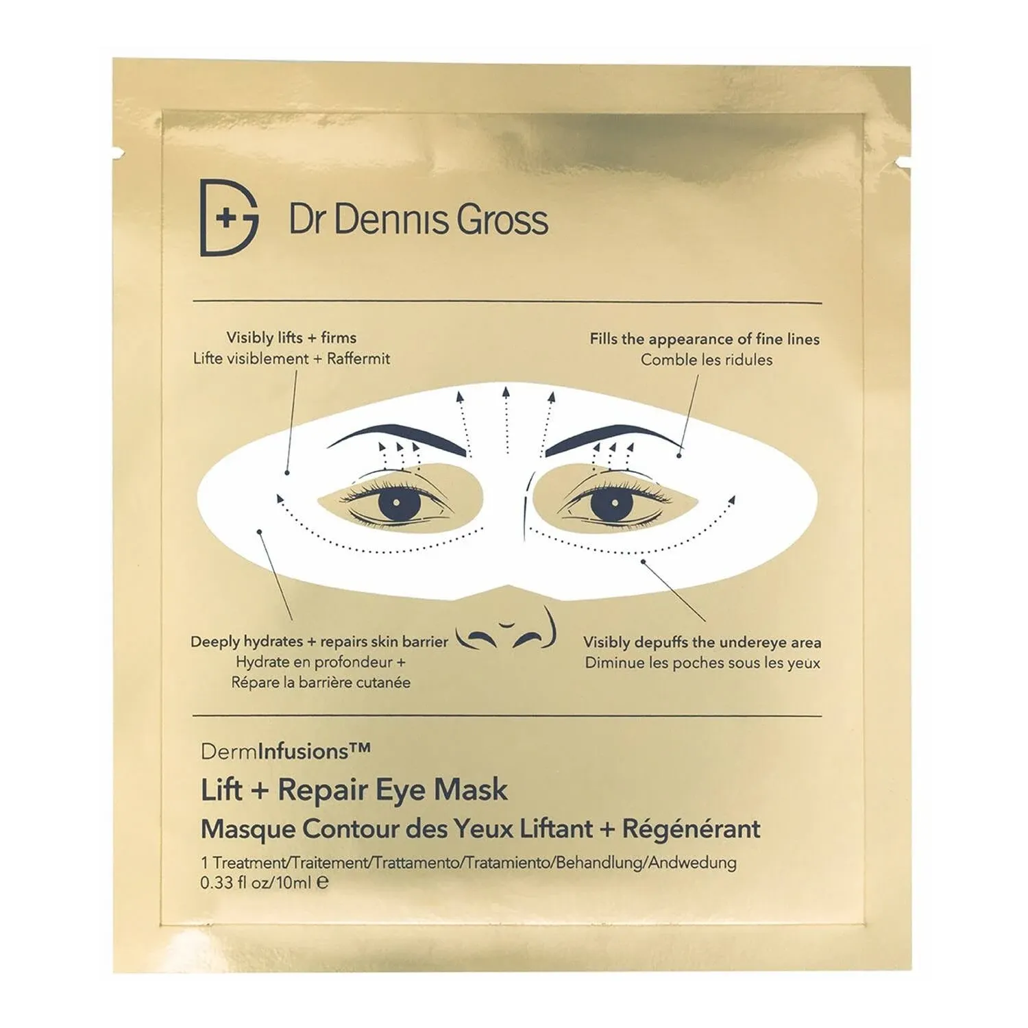 Dr. Dennis Gross DermInfusions Lift + Repair Eye Mask