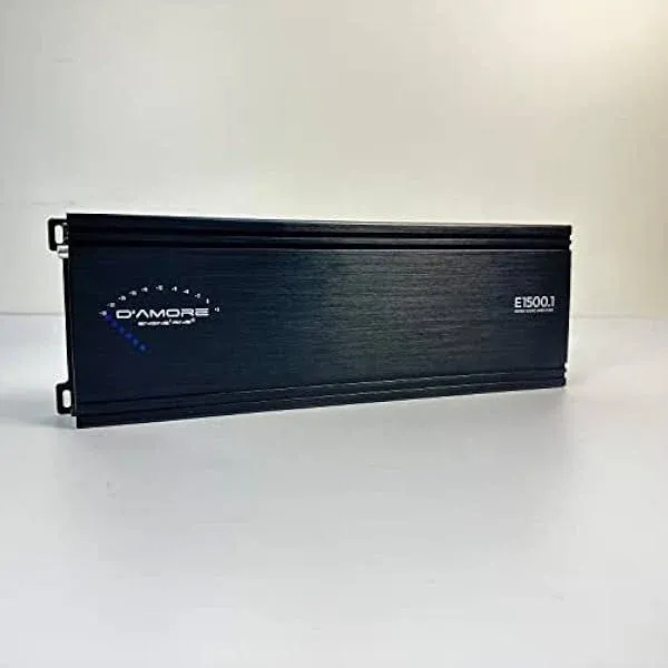 "D'Amore E1000.1 MONO POWER AMPLIFIER WITH CLEAN D TECHNOLOGY"