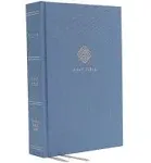 NRSV, Catholic Bible, Journal Edition, Cloth over Board, Blue, Comfort Print: Holy Bible 