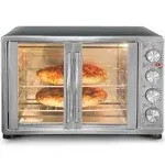 Elite Platinum Double Door Oven with Rotisserie and Convection Silver