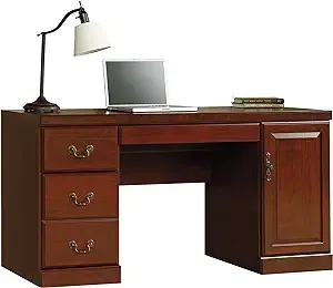 Sauder Heritage Hill Classic Cherry Computer Credenza