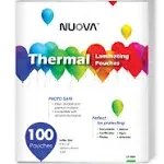 Premium Thermal Laminating Pouches 9&#034; x 11.5&#034;, Letter Size, 3 mil, 100 Pack (...